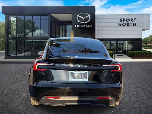 Black 2025 Tesla Model 3 Long Range