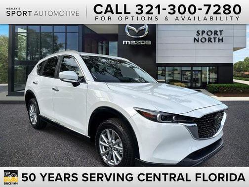 Rhodium White Metallic 2023 Mazda CX-5 2.5 S Select Package