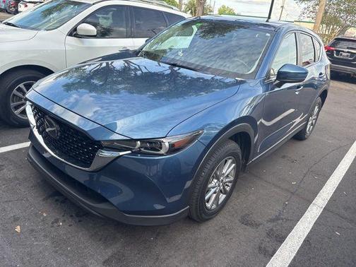 Eternal Blue Mica 2022 Mazda CX-5 2.5 S Preferred Package