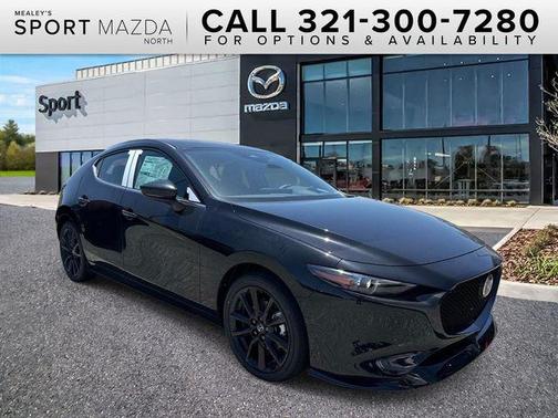 Jet Black Mica 2026 Mazda Mazda3 AWD w/Premium Package