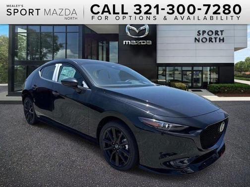 Jet Black Mica 2026 Mazda Mazda3 AWD w/Premium Package