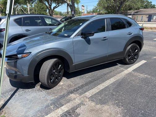 Gray Metallic 2025 Mazda CX-30 2.5 S Carbon Edition