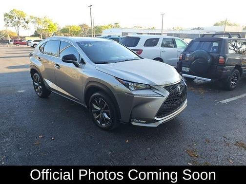 Nebula Gray Pearl 2016 Lexus NX 200t F Sport