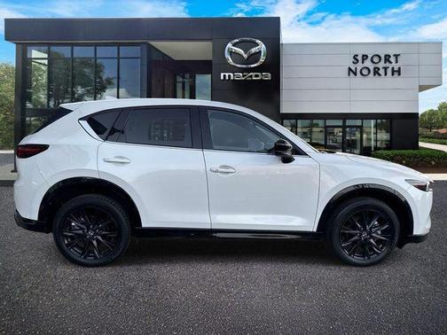 Rhodium White Metallic 2024 Mazda CX-5 Carbon Edition