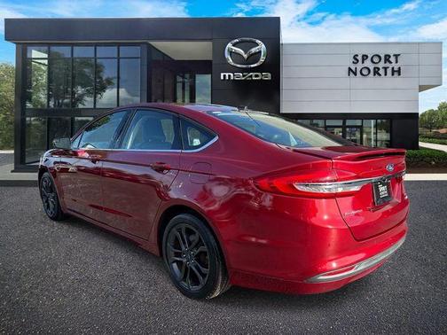 Ruby Red Metallic 2018 Ford Fusion SE