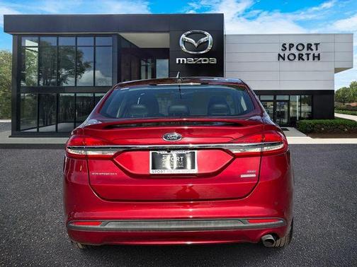 Ruby Red Metallic 2018 Ford Fusion SE