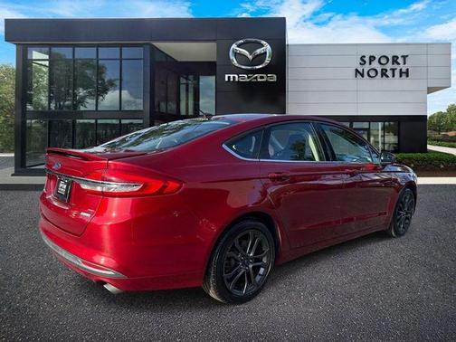 Ruby Red Metallic 2018 Ford Fusion SE