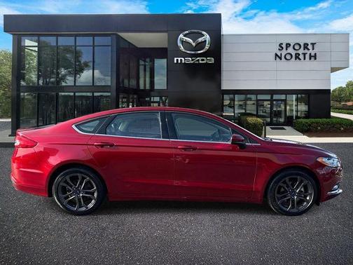 Ruby Red Metallic 2018 Ford Fusion SE
