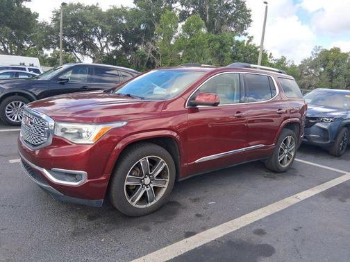 Crimson Red Tintcoat 2017 GMC Acadia Denali