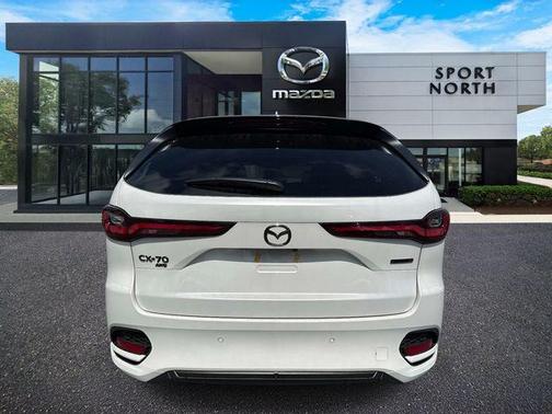 Rhodium White Premium 2026 Mazda CX-70 3.3 TURBO S PREMIUM