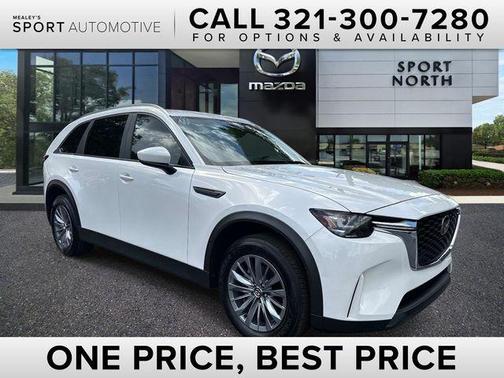 Rhodium White Metallic 2024 Mazda CX-90 3.3 Turbo Select