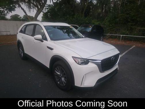 Rhodium White Metallic 2024 Mazda CX-90 3.3 Turbo Select