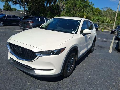 Snowflake White Pearl 2021 Mazda CX-5 Touring