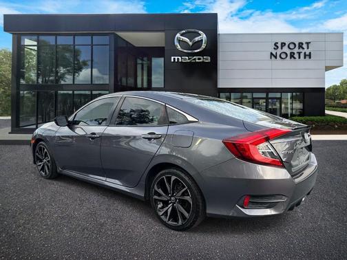 Gray 2019 Honda Civic Sport