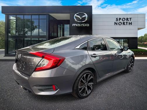 Gray 2019 Honda Civic Sport