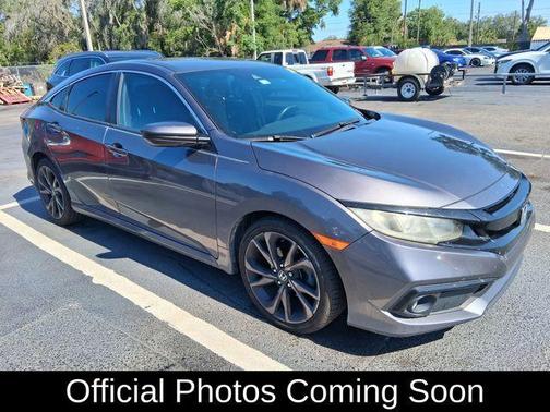 Gray 2019 Honda Civic Sport