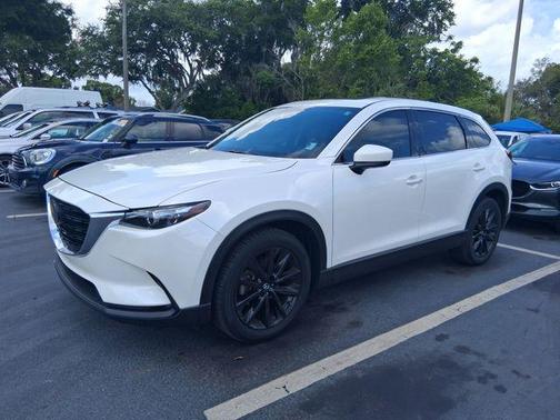 Snowflake White Pearl 2023 Mazda CX-9 Touring Plus