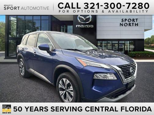 Caspian Blue Metallic 2023 Nissan Rogue SV