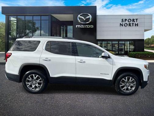 Summit White 2021 GMC Acadia SLT