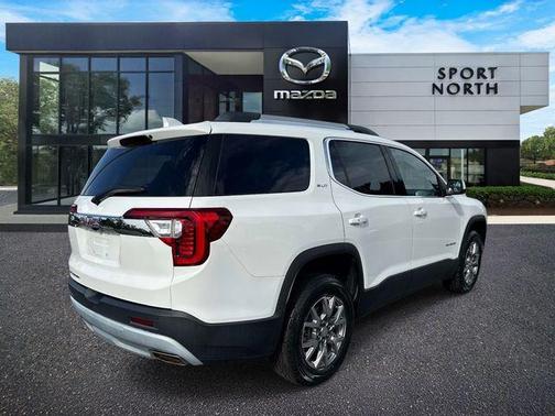 Summit White 2021 GMC Acadia SLT