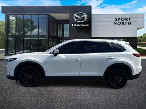 Snowflake White Pearl 2023 Mazda CX-9 Touring Plus