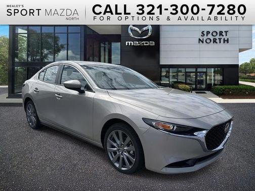 Platinum Quartz Metallic 2026 Mazda Mazda3 FWD w/Preferred Package