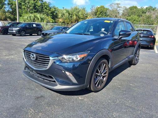 Deep Crystal Blue Mica 2018 Mazda CX-3 Touring