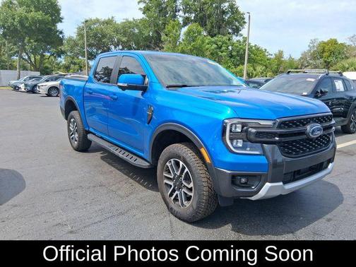 Blue Metallic 2025 Ford Ranger Lariat