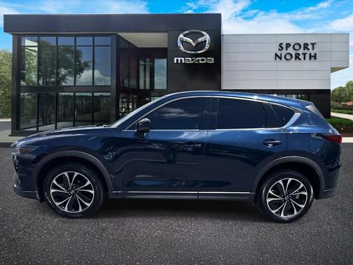 Deep Crystal Blue Mica 2022 Mazda CX-5 2.5 S Premium