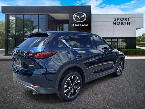 Deep Crystal Blue Mica 2022 Mazda CX-5 2.5 S Premium