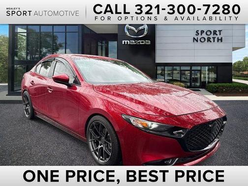 Soul Red Crystal Metallic 2019 Mazda Mazda3 FWD w/Preferred Package
