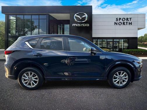 Deep Crystal Blue Mica 2025 Mazda CX-5 2.5 S Select Package