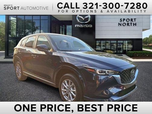 Deep Crystal Blue Mica 2025 Mazda CX-5 2.5 S Select Package