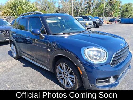 Blue 2018 MINI Countryman Cooper
