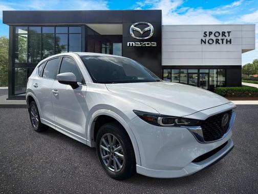 Rhodium White Metallic 2024 Mazda CX-5 2.5 S Select Package
