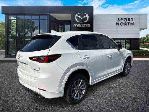 Rhodium White Metallic 2024 Mazda CX-5 2.5 S Select Package
