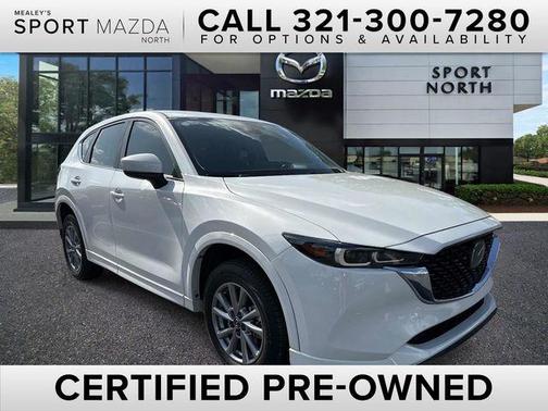 Rhodium White Metallic 2024 Mazda CX-5 2.5 S Select Package