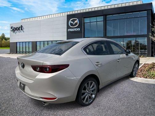 Platinum Quartz Metallic 2026 Mazda Mazda3 FWD w/Preferred Package