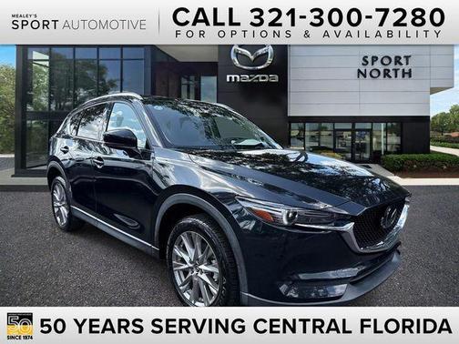 Jet Black Mica 2021 Mazda CX-5 Grand Touring Reserve