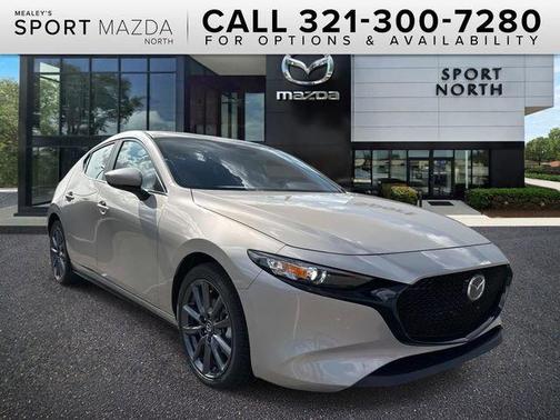 Platinum Quartz Metallic 2026 Mazda Mazda3 FWD w/Preferred Package