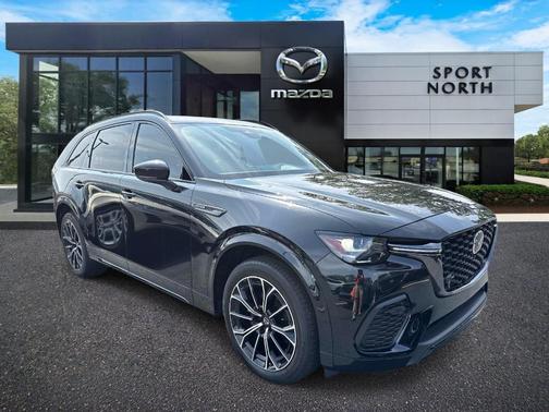 Jet Black Mica 2025 Mazda CX-70 CX-70