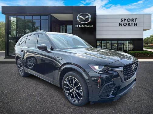 Jet Black Mica 2025 Mazda CX-70 CX-70