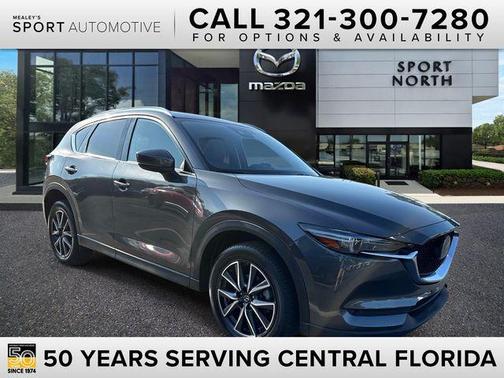 Machine Gray Metallic 2018 Mazda CX-5 Grand Touring