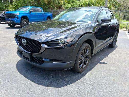 Jet Black Mica 2025 Mazda CX-30 2.5 Turbo Premium Package