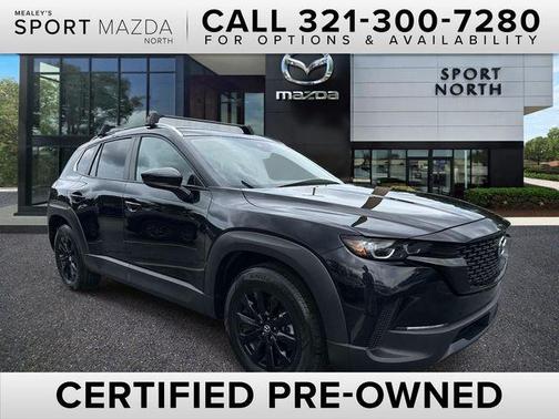 Jet Black Mica 2024 Mazda CX-50 2.5 S Preferred Package