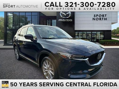 Deep Crystal Blue Mica 2019 Mazda CX-5 Grand Touring