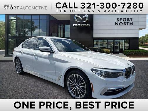 Alpine White 2018 BMW 540 i