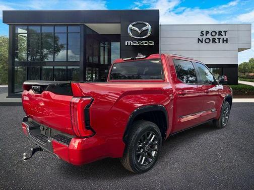 Red 2024 Toyota Tundra Hybrid Platinum