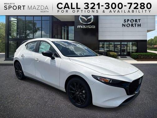 Snowflake White Pearl 2026 Mazda Mazda3 2.5 S Carbon Edition