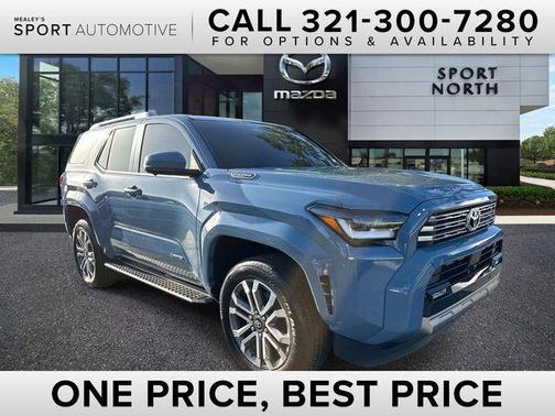 Blue 2025 Toyota 4Runner Hybrid LIMITED